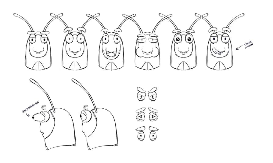 Bugman concept art