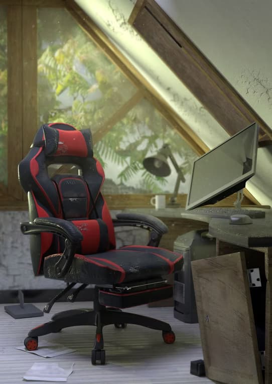 Post Apocalyptic Gaming Room